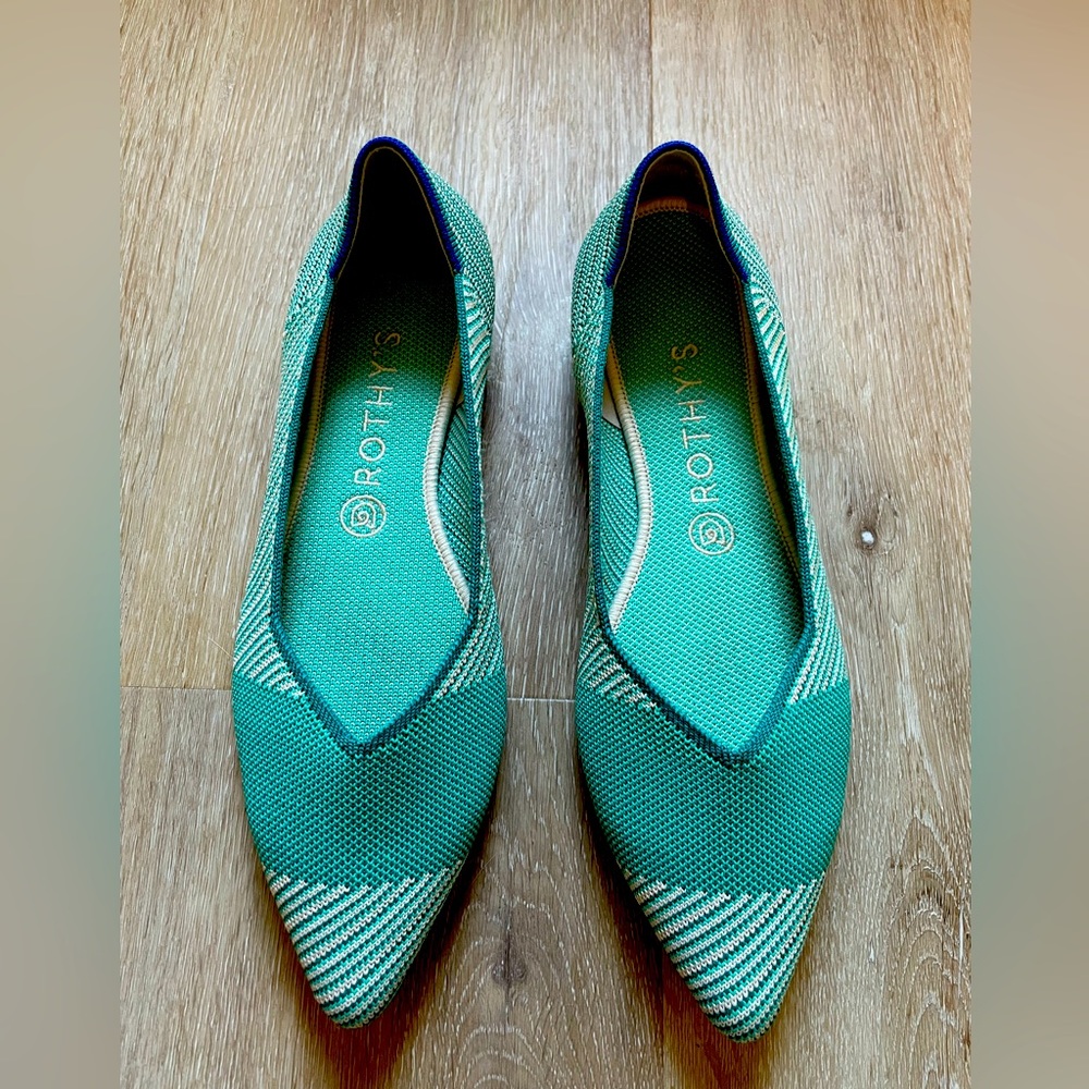 Rothy’s The Point Calypso Size 9.5 (retired color)